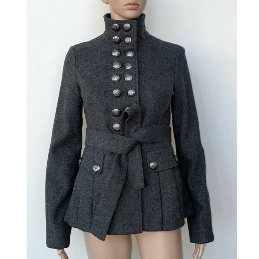 Free People Military Pea Coat